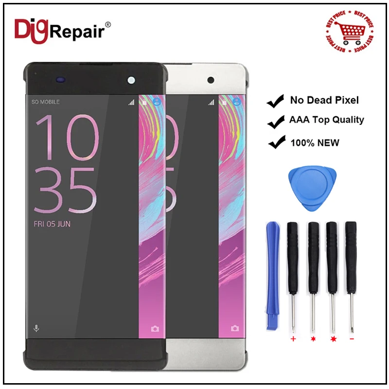 For Sony Xperia XA Screen F3111 F3112 F3113 LCD Display Touch Screen Digitizer Frame Replacement for Xperia Xa LCD
For Sony Xperia XA Screen F3111 F3112 F3113 LCD Display Touch Screen Digitizer Frame Replacement for Xperia Xa LCD