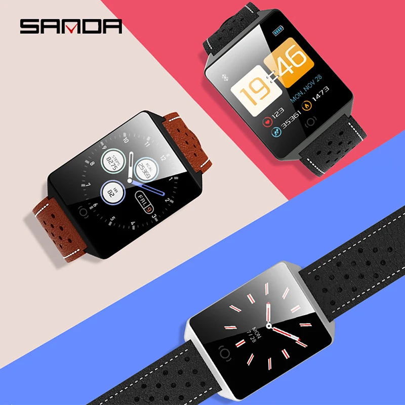 Bluetooth Smart Watch SANDA Men Waterproof IOS Android Watches Touch Screen Sport Smartwatch Fitness Tracker Heart Rate Monitor
Bluetooth Smart Watch SANDA Men Waterproof IOS Android Watches Touch Screen Sport Smartwatch Fitness Tracker Heart Rate Monitor
