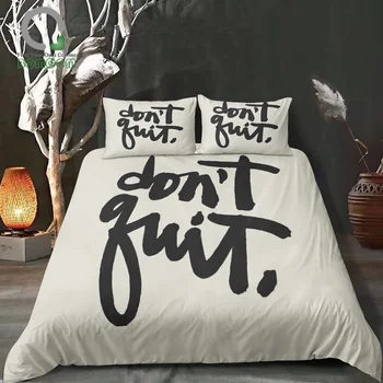 Bomcom 3D Digital Printing Motivational and Inspirational Quotes Don't Quit 100% Microfiber Ivory
Bomcom 3D Digital Printing Motivational and Inspirational Quotes Don't Quit 100% Microfiber Ivory