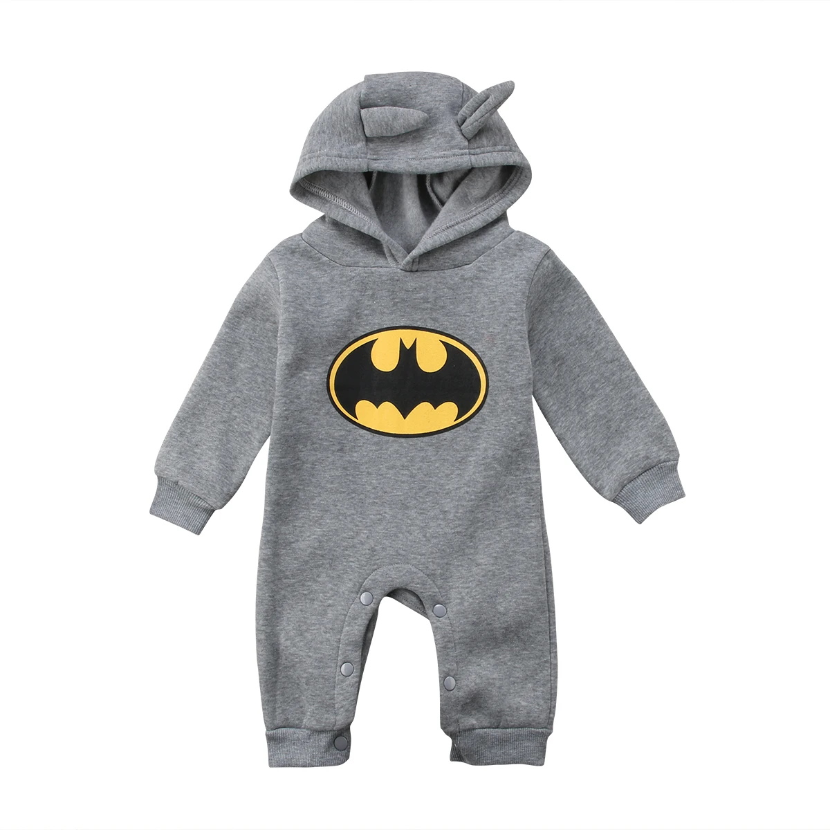 Winter Newborn Baby Boy Girls 2018 Sweater Batman Hoodies Romper Jumpsuit Gray or Black Hooded Autumn Warm 0-24M
Winter Newborn Baby Boy Girls 2018 Sweater Batman Hoodies Romper Jumpsuit Gray or Black Hooded Autumn Warm 0-24M