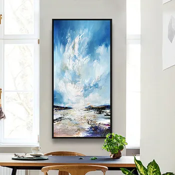 Canvas painting cuadros decoracion abstract acrylic blue painting Wall art wall Pictures for living room home decor quareos95
Canvas painting cuadros decoracion abstract acrylic blue painting Wall art wall Pictures for living room home decor quareos95