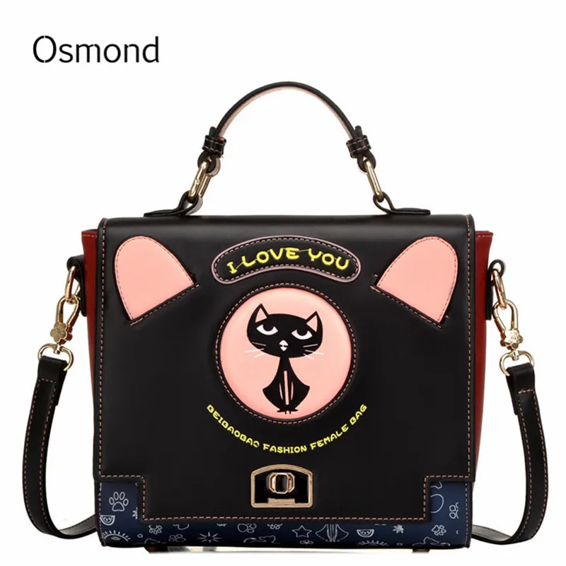 Osmond Cat Handbags Women PU Leather Shoulder Bags Trunk Crossbody Bag Boxes Top-handle Messenger Bolsas For Ladies Sac A Main
Osmond Cat Handbags Women PU Leather Shoulder Bags Trunk Crossbody Bag Boxes Top-handle Messenger Bolsas For Ladies Sac A Main