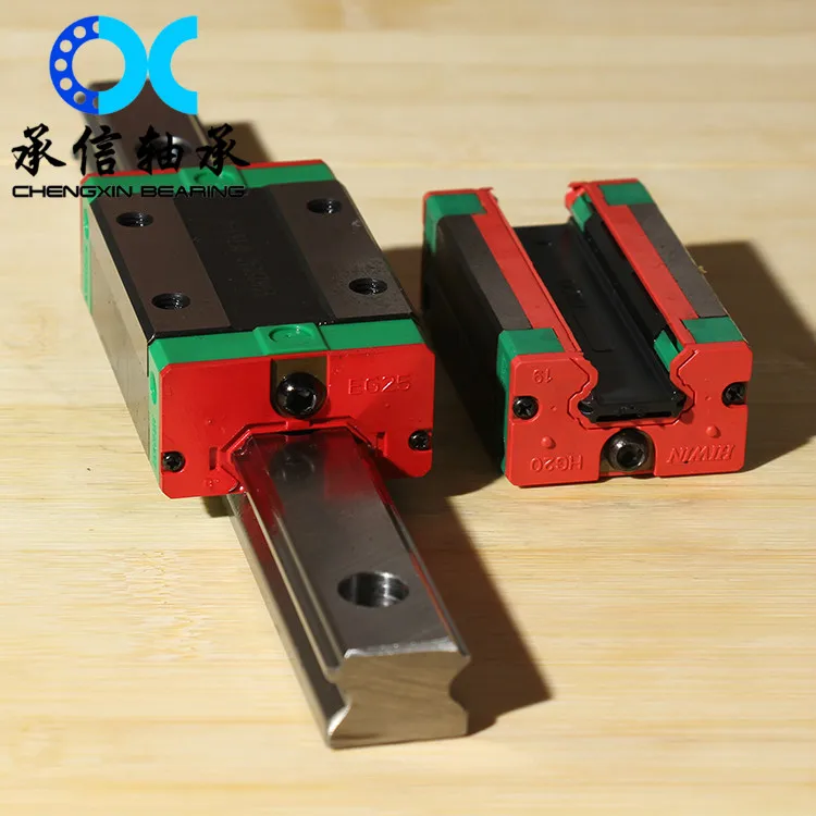 

1 piece Taiwan HIWIN linear guideway HGR25 1000mm length with 2 pieces HGH25CA carriage