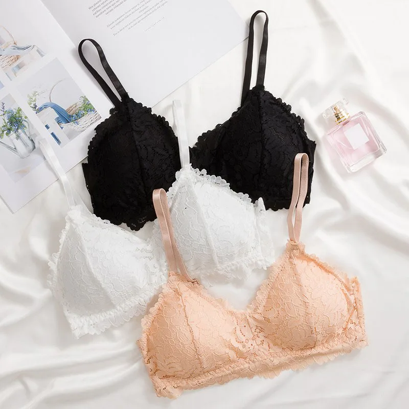 2019 Summer Women Push Up Wireless Lace Bra Top Women Lingerie Soft Bra Seamless Underwear
2019 Summer Women Push Up Wireless Lace Bra Top Women Lingerie Soft Bra Seamless Underwear