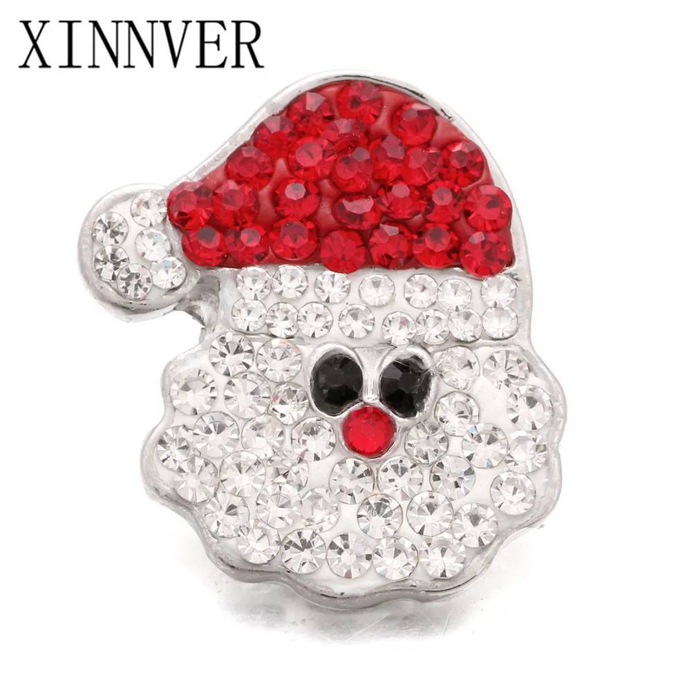 10Pcs/lot Crystal Rhinestone Snap Christmas Santa Claus 18mm metal Snap Button For Bracelet Watches women female DIY jewelry
10Pcs/lot Crystal Rhinestone Snap Christmas Santa Claus 18mm metal Snap Button For Bracelet Watches women female DIY jewelry