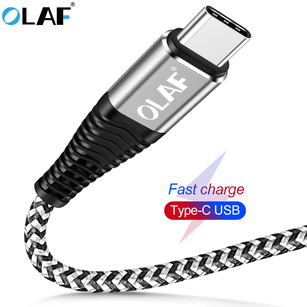 Olaf USB Cable Type-C for Xiaomi Mi 8 Oneplus 6 5T USB Type C Fast Charging Data Cable for Huawei Mate20 Pro USB C Charger Cord
Olaf USB Cable Type-C for Xiaomi Mi 8 Oneplus 6 5T USB Type C Fast Charging Data Cable for Huawei Mate20 Pro USB C Charger Cord