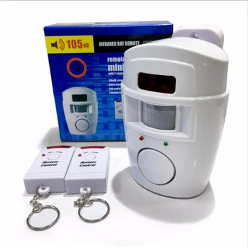 Free shipping Wireless PIR Motion Sensor Alarm with 2 Remote Controls Local Alarm Burglar with 105db Siren
Free shipping Wireless PIR Motion Sensor Alarm with 2 Remote Controls Local Alarm Burglar with 105db Siren