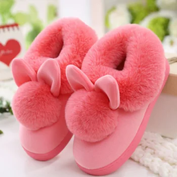 Cute Rabbit Plush All-inclusive Slippers Women Winter Indoor Home Mules Non-slip Shoes Slippers Super Soft faux cashmere #18
Cute Rabbit Plush All-inclusive Slippers Women Winter Indoor Home Mules Non-slip Shoes Slippers Super Soft faux cashmere #18