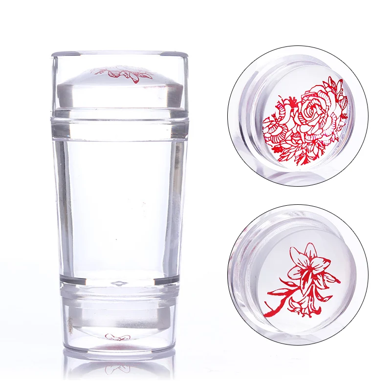 BORN PRETTY 2 pcs Double Head Silicone Nail Stamper with Scraper Set Clear Candy Color Jelly Manicure Nail Art Stamping Tool Kit
BORN PRETTY 2 pcs Double Head Silicone Nail Stamper with Scraper Set Clear Candy Color Jelly Manicure Nail Art Stamping Tool Kit
