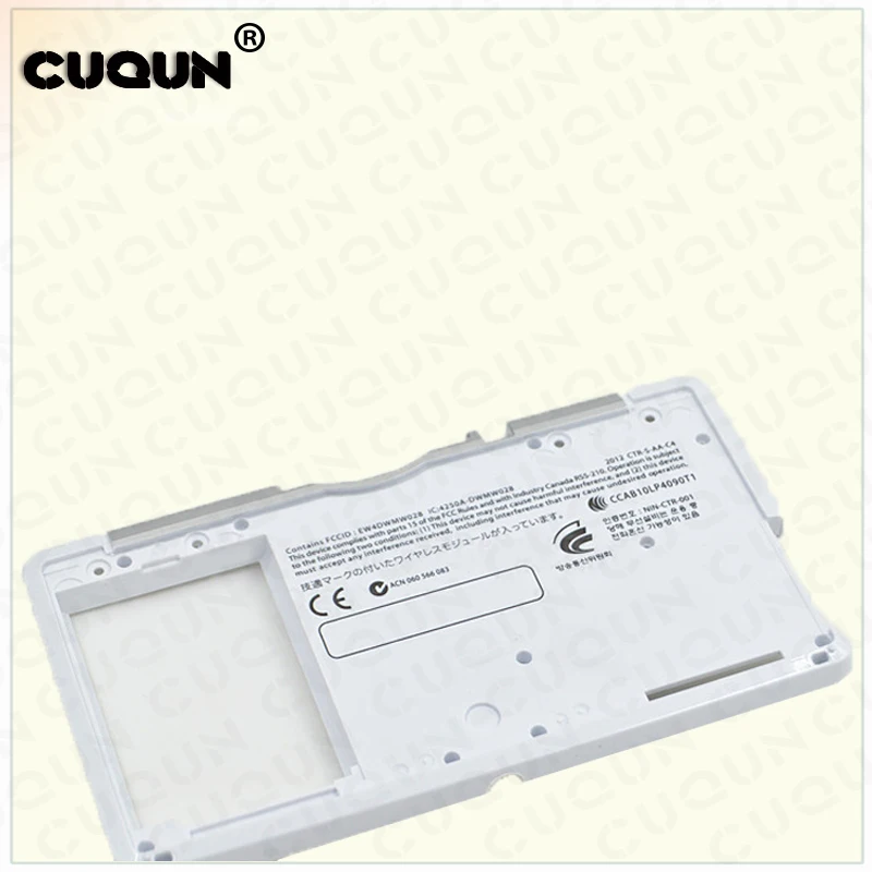 Origina Battery Cover Bottom Shell for Nintend 3DS Inner Bottom Housing Shell Cover Case Back battery Housing For 3DS Console
Origina Battery Cover Bottom Shell for Nintend 3DS Inner Bottom Housing Shell Cover Case Back battery Housing For 3DS Console