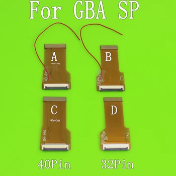 16pcs DIY Modified Highlight Version SP LCD Ribbon Cable backlit Ribbon Cable adapter for GBA 40pins 32PIN AGS 101 Mod Kit 
16pcs DIY Modified Highlight Version SP LCD Ribbon Cable backlit Ribbon Cable adapter for GBA 40pins 32PIN AGS 101 Mod Kit