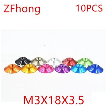 5pcs/Set M3 Colourful Aluminum Alloy Countersunk Conical Grommet Gasket Washer Spacer Anodize Multi-color Colorful
5pcs/Set M3 Colourful Aluminum Alloy Countersunk Conical Grommet Gasket Washer Spacer Anodize Multi-color Colorful