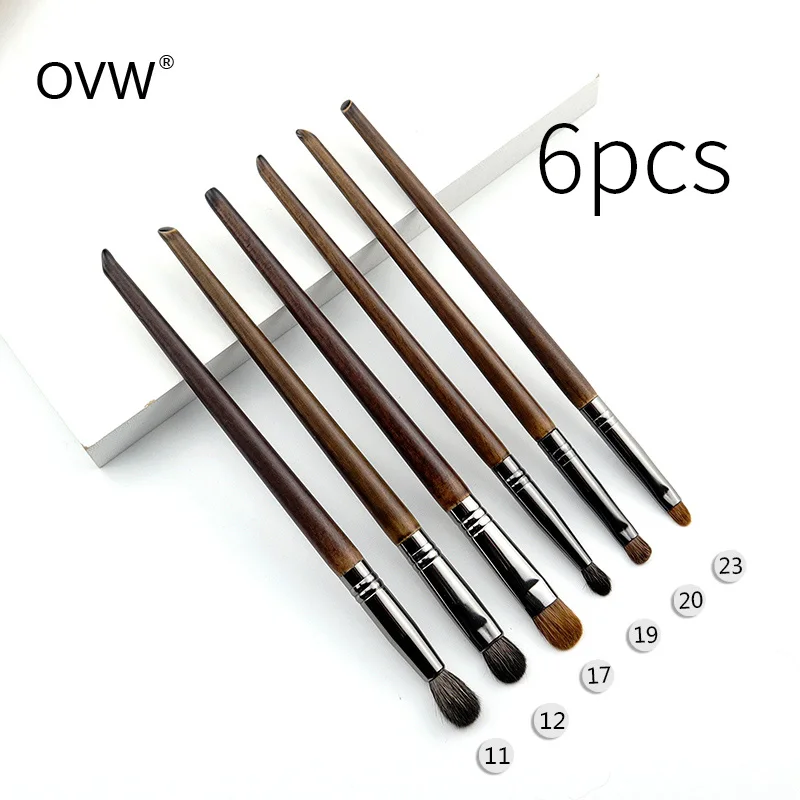 

OVW Professional Makeup Brush Set Point Shader Small Blending Brush pinceaux maquillage yeux pedzle do make up zestawy