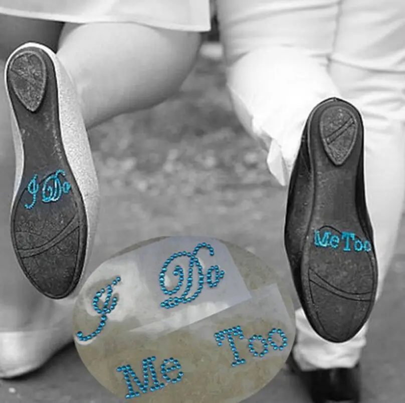 Sweet Creative Stickers Wedding Bride I Do Me Too He's Mine She's Mine Set Wedding Rhinestone Shoes Stickers
Sweet Creative Stickers Wedding Bride I Do Me Too He's Mine She's Mine Set Wedding Rhinestone Shoes Stickers