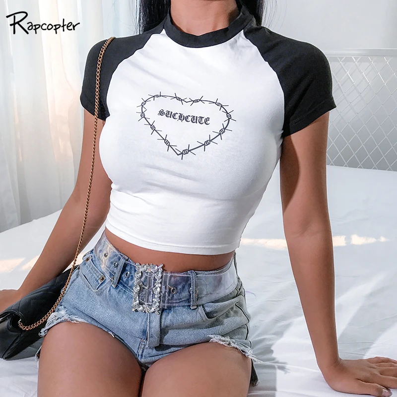 Rpcopter White Black Patchwork Women Casual Tee Shirt O-neck Print Words Fashion Short Sleeve T Shirt Ladies Fashion Short Tops
Rpcopter White Black Patchwork Women Casual Tee Shirt O-neck Print Words Fashion Short Sleeve T Shirt Ladies Fashion Short Tops