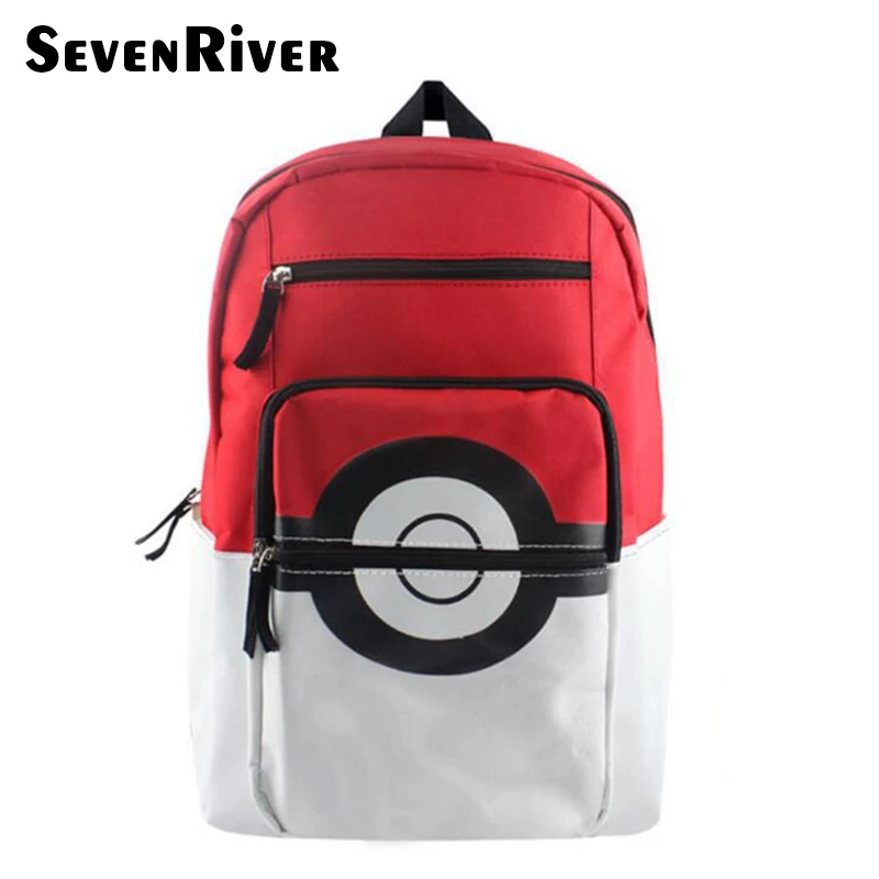 Cartoon Teenager's Nylon Backpack For Boys Girls Pokemon Pokeball School Backpacks Rucksack Should Bag Kid Gift Bag
Cartoon Teenager's Nylon Backpack For Boys Girls Pokemon Pokeball School Backpacks Rucksack Should Bag Kid Gift Bag