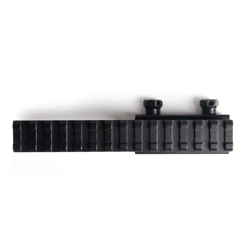 Extension QD Long Riser Scope Mount 25MM High Profile 20mm Picatinny Weaver Rail Metal Base Adapter Converter 14 Slots for Hunting Airsoft RL1-0036 (9)