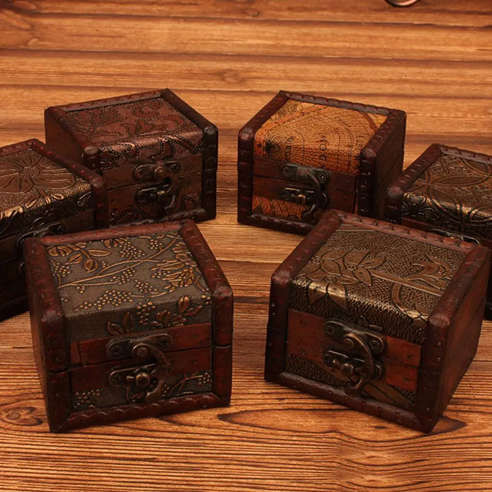 40# Hot Sale Vintage Small Wood Flower Coin Pattern Box Jewelry Bracelet Storage Holder Case Storage Container Box
40# Hot Sale Vintage Small Wood Flower Coin Pattern Box Jewelry Bracelet Storage Holder Case Storage Container Box
