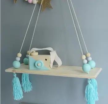 1PC Wooden Hanging Wall Shelf Wood Rope Swing Shelves Sundries Holder Organizer Photo Props Home Kids Playroom Decoration MA 003
1PC Wooden Hanging Wall Shelf Wood Rope Swing Shelves Sundries Holder Organizer Photo Props Home Kids Playroom Decoration MA 003