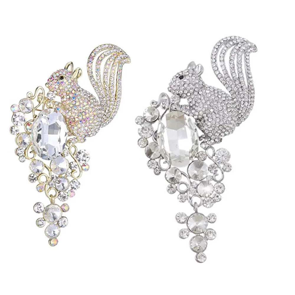 100pcs clear Rhinestone Crystal 4.5 Inch Squirrel Flower weddings Banquet Brooch pin jewelry
100pcs clear Rhinestone Crystal 4.5 Inch Squirrel Flower weddings Banquet Brooch pin jewelry