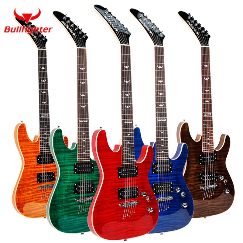 Bullfighter D-170 Professional Performl Rock Electric Guitar Advanced Performance Effects Set Graffiti Electric guitar
Bullfighter D-170 Professional Performl Rock Electric Guitar Advanced Performance Effects Set Graffiti Electric guitar