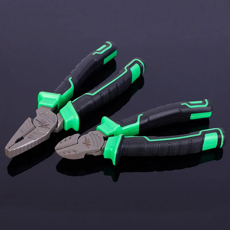 1pcs Wire cutter pliers Insulated Cutter Clamping Stripping Diagonal pliers Functional Wire Crimping Cable Cutters Hand Tools
1pcs Wire cutter pliers Insulated Cutter Clamping Stripping Diagonal pliers Functional Wire Crimping Cable Cutters Hand Tools