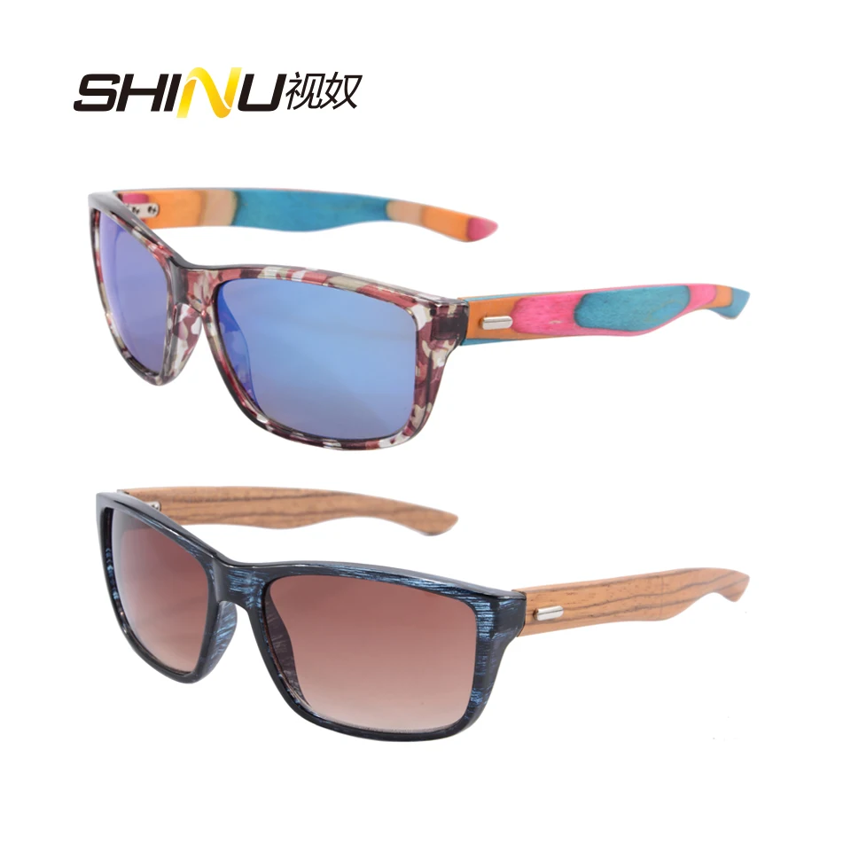 

Outdoor Sports Cycling sunglasses women Bike Cycling Goggles driving Eyewear UV400 Cycle wood bamboo Sunglasses men 2pcs/lot