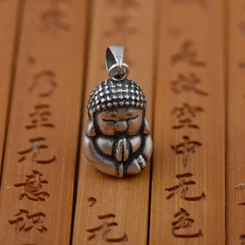 Wholesale S925 matte style Buddha Pendant explosion 
Wholesale S925 matte style Buddha Pendant explosion