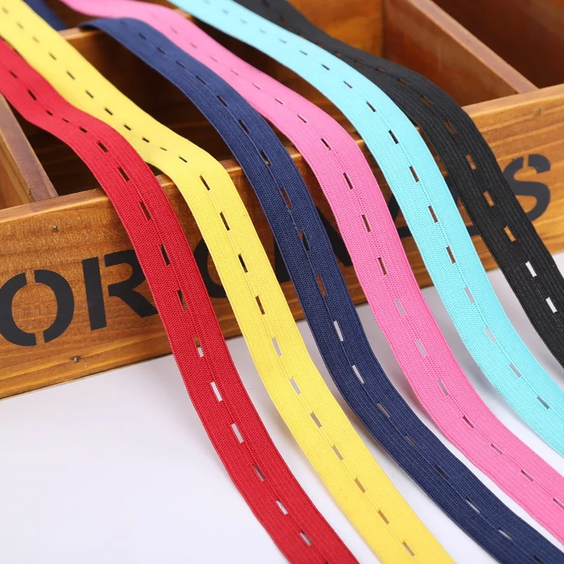 2cm Colorful Adjustable Flat Elastic Band with Button Holes Elastic Band for Baby Diaper Pregnant Garment Sewing Accessories 1M
2cm Colorful Adjustable Flat Elastic Band with Button Holes Elastic Band for Baby Diaper Pregnant Garment Sewing Accessories 1M