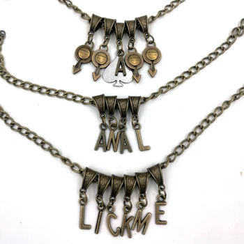 sexy anklet slave swinger lifestyle jewelry CUCKOLD QUEEN OF SPADES ALPHABET 3 styles to choose AL010
sexy anklet slave swinger lifestyle jewelry CUCKOLD QUEEN OF SPADES ALPHABET 3 styles to choose AL010