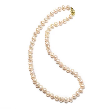 The 7-8 MM small Simple and Generous Cream-like color Long and thin Freshwater Natural Chain Type Necklace
The 7-8 MM small Simple and Generous Cream-like color Long and thin Freshwater Natural Chain Type Necklace