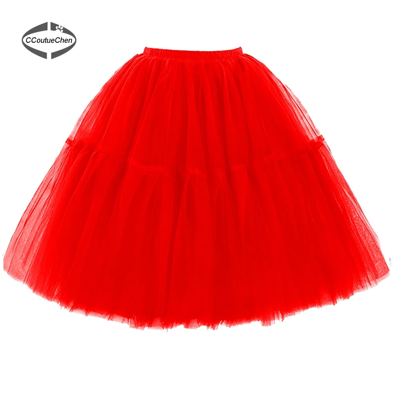 Vintage Ball Gown Wedding Under Skirt 5 Layers Tutu Tulle Skirt Midi Skirt Pleated Skirts Womens Lolita Petticoat
Vintage Ball Gown Wedding Under Skirt 5 Layers Tutu Tulle Skirt Midi Skirt Pleated Skirts Womens Lolita Petticoat