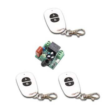 AB Key Mini Size 220V 1CH 1CH 10A Wireless Remote Control Switch Relay Receiver+3X Waterproof Transmitter 315/433.92 MHZ Toggle
AB Key Mini Size 220V 1CH 1CH 10A Wireless Remote Control Switch Relay Receiver+3X Waterproof Transmitter 315/433.92 MHZ Toggle