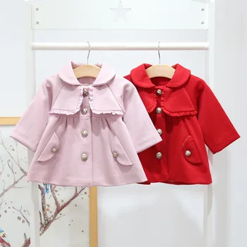 newborn jacket 2018 spring autumn baby girls coat cute lapel Frill Single-breasted girl winter coat for 0-2 age princess clothes
newborn jacket 2018 spring autumn baby girls coat cute lapel Frill Single-breasted girl winter coat for 0-2 age princess clothes
