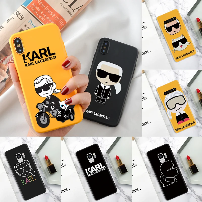 Karl Lagerfeld Fashion Matte Soft TPU Case For Samsung Galaxy A60 A70 A10 A20e A30 A40 A50 S6 S7 Edge A7 A9 2018 Back Cover Capa
Karl Lagerfeld Fashion Matte Soft TPU Case For Samsung Galaxy A60 A70 A10 A20e A30 A40 A50 S6 S7 Edge A7 A9 2018 Back Cover Capa