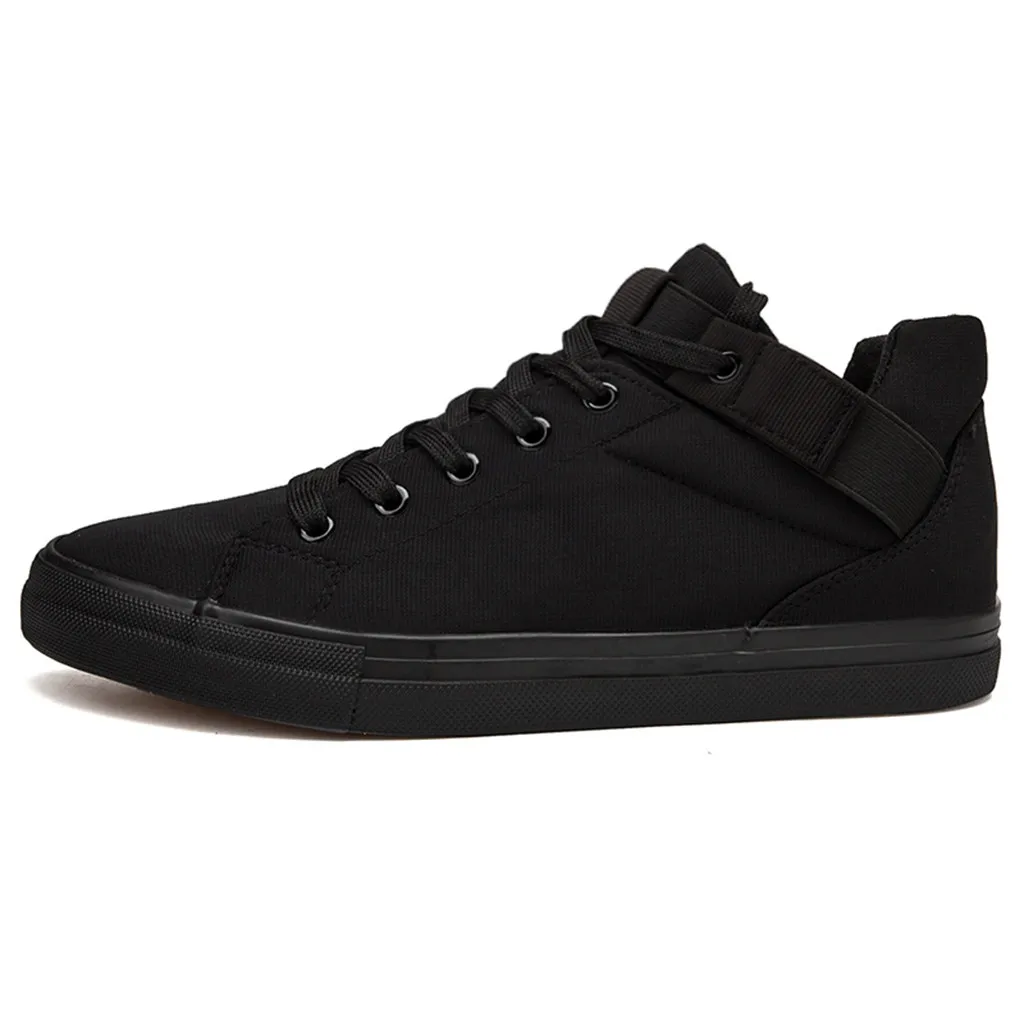 New Casual Outdoor Toe Flat High Quality Fashion Men's Lace Up Canvas Sports Loafers Casual Sneakers Solid Flat Shoes 2019
New Casual Outdoor Toe Flat High Quality Fashion Men's Lace Up Canvas Sports Loafers Casual Sneakers Solid Flat Shoes 2019