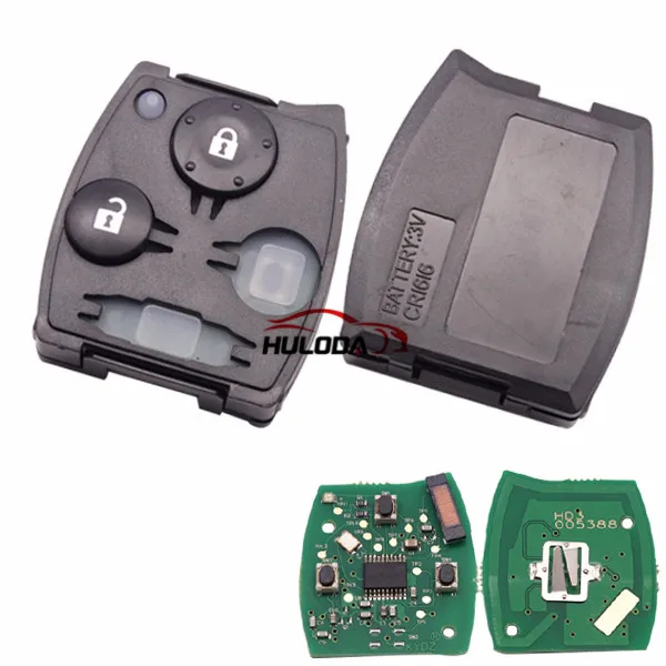 For Honda CRV 2 Button remote key with with electric 46 PCF7961 chip with 433.92MHZ
For Honda CRV 2 Button remote key with with electric 46 PCF7961 chip with 433.92MHZ