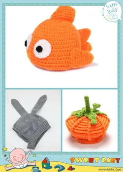 Handmade Lower Ear Grey Rabbit Yellow Pumpkin Orange Small Goldfish Cap Cartoon Animal Model Baby Photography Clothes
Handmade Lower Ear Grey Rabbit Yellow Pumpkin Orange Small Goldfish Cap Cartoon Animal Model Baby Photography Clothes