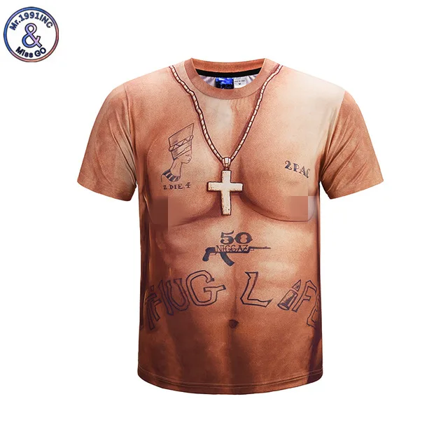 Mr.1991INC 3D Funny T Shirt Summer Men's Short Sleeve T-shirt Print Muscle Tattoo 2pac Hip Hop Tee Shirt Tops Plus Size M-4XL
Mr.1991INC 3D Funny T Shirt Summer Men's Short Sleeve T-shirt Print Muscle Tattoo 2pac Hip Hop Tee Shirt Tops Plus Size M-4XL