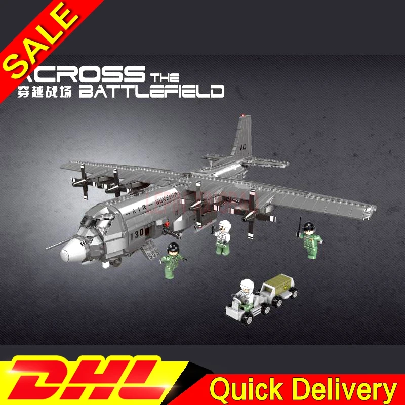 XINGBAO 06023 1713PCS Military Kits AC130 Aerial Gunboat Set Building Blocks Bricks Plane Model leleings Toys As Christmas Gift
XINGBAO 06023 1713PCS Military Kits AC130 Aerial Gunboat Set Building Blocks Bricks Plane Model leleings Toys As Christmas Gift