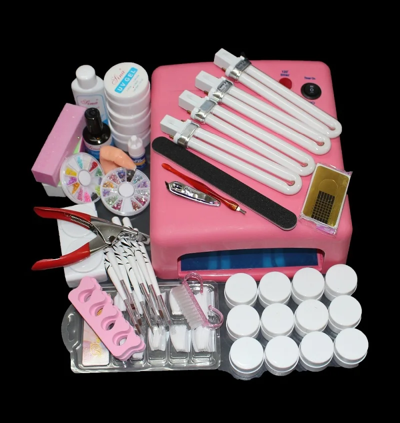 BTT-91 Nail Art Tool Full Set 12 Color UV Gel Kit Brush nail Dryer Nail Art Set + 36W Curing UV Lamp Kit Dryer Curining Tools
BTT-91 Nail Art Tool Full Set 12 Color UV Gel Kit Brush nail Dryer Nail Art Set + 36W Curing UV Lamp Kit Dryer Curining Tools