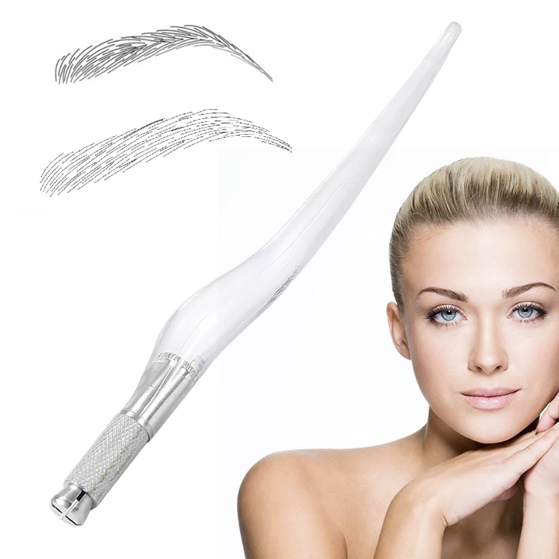 Dropship 1pc Transparent Acrylic Tattoo Pen Embroidered Eyebrow Microblading Manual Tattoo Pen for Permanent Fog Lines Eyebrow
Dropship 1pc Transparent Acrylic Tattoo Pen Embroidered Eyebrow Microblading Manual Tattoo Pen for Permanent Fog Lines Eyebrow