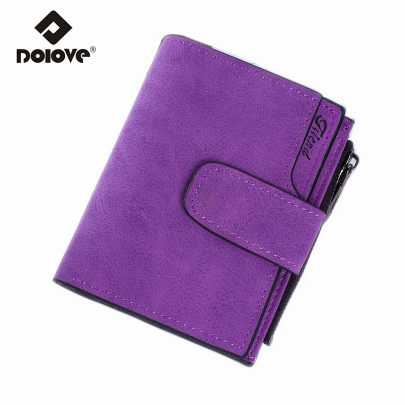 DOLOVE Women Bag Korean Version Of The Retro Buckle Students Matte Multi-Card Zip Pocket Wallet Short Paragraph Purse
DOLOVE Women Bag Korean Version Of The Retro Buckle Students Matte Multi-Card Zip Pocket Wallet Short Paragraph Purse