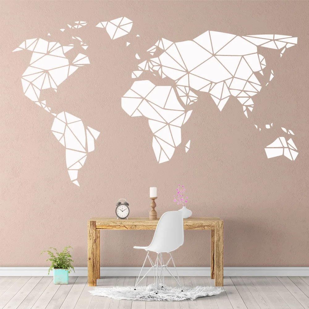 Creative World Map Wall stickers waterproof vinyl Wall decal Wallpaper For Living Room Bedroom Decor Kids Rooms Decoration G515
Creative World Map Wall stickers waterproof vinyl Wall decal Wallpaper For Living Room Bedroom Decor Kids Rooms Decoration G515