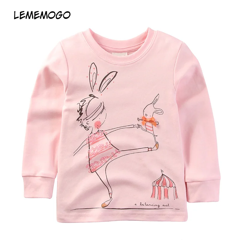 Lememogo 2018 Autumn New Baby Kids Cotton Tops Children Fashion Clothes Girls Cartoon Long Sleeve T-shirt For Girl T-shirts 1-6Y
Lememogo 2018 Autumn New Baby Kids Cotton Tops Children Fashion Clothes Girls Cartoon Long Sleeve T-shirt For Girl T-shirts 1-6Y