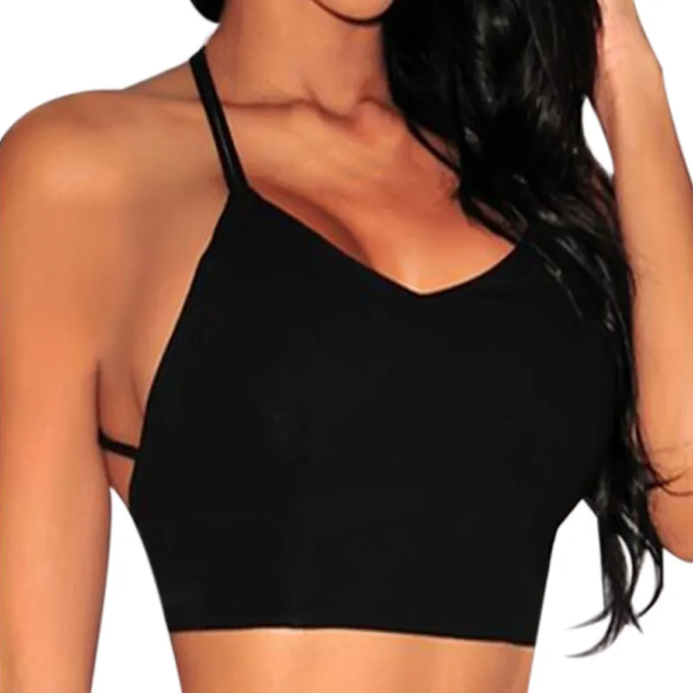2018 Women Short Crop Top Summer Style Sleeveless Tank Top Casual Solid Black Women's Tanks Sexy Ladies Tops
2018 Women Short Crop Top Summer Style Sleeveless Tank Top Casual Solid Black Women's Tanks Sexy Ladies Tops