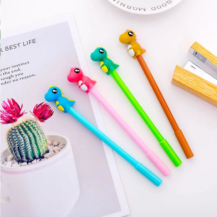 0.5mm Kawaii Creative Dinosaur Gel Pen cat Signature Pen Escolar Papelaria For Office School Writing Supplies Stationery Gift
0.5mm Kawaii Creative Dinosaur Gel Pen cat Signature Pen Escolar Papelaria For Office School Writing Supplies Stationery Gift