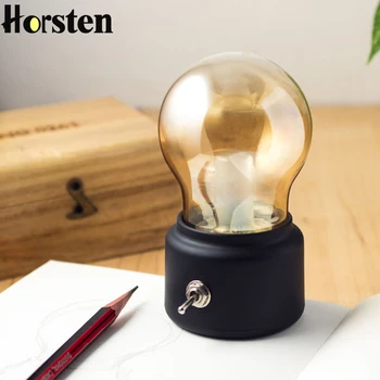 Horsten Creative USB Mini Retro Bulb LED Lamp Retro Togggle Switch Bulb Atmosphere Lamp Rechargeable Vintage Art Desk NightLight
Horsten Creative USB Mini Retro Bulb LED Lamp Retro Togggle Switch Bulb Atmosphere Lamp Rechargeable Vintage Art Desk NightLight