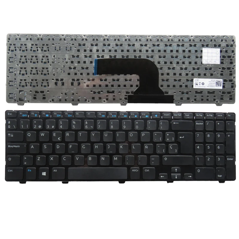 Новая клавиатура с испанской раскладкой для ноутбука DELL Inspiron 15 3521 3531 15r 5521 M531R 5535 SP
Новая клавиатура с испанской раскладкой для ноутбука DELL Inspiron 15 3521 3531 15r 5521 M531R 5535 SP