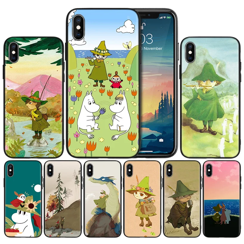 Snufkin And Little My TPU Black Silicone Case Cover for iPhone 7 8 XS Max XR X 6 6S 5 5C 5S SE Plus 7Plus 8Plus 6Plus 6sPlus
Snufkin And Little My TPU Black Silicone Case Cover for iPhone 7 8 XS Max XR X 6 6S 5 5C 5S SE Plus 7Plus 8Plus 6Plus 6sPlus
